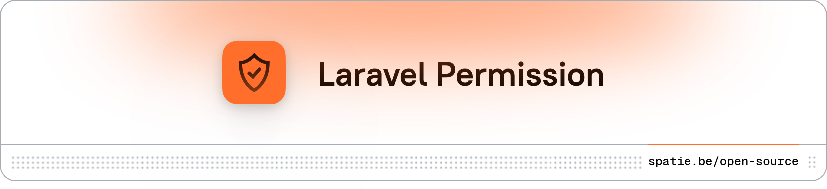 Logo for laravel-permission